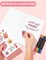 Mother’s & Father’s Day DIY Greeting Card Kit – Fill-in-the-Blank Cards with Envelopes, Stickers & Color Pens | Personalized Gift Set for Mom, Dad, Wife & Husband